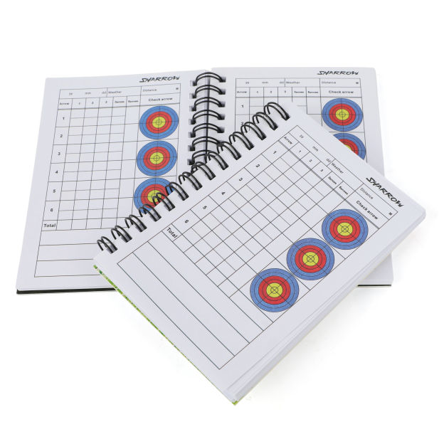 Archery Score Book 50 Pages Target Scoring Notebook