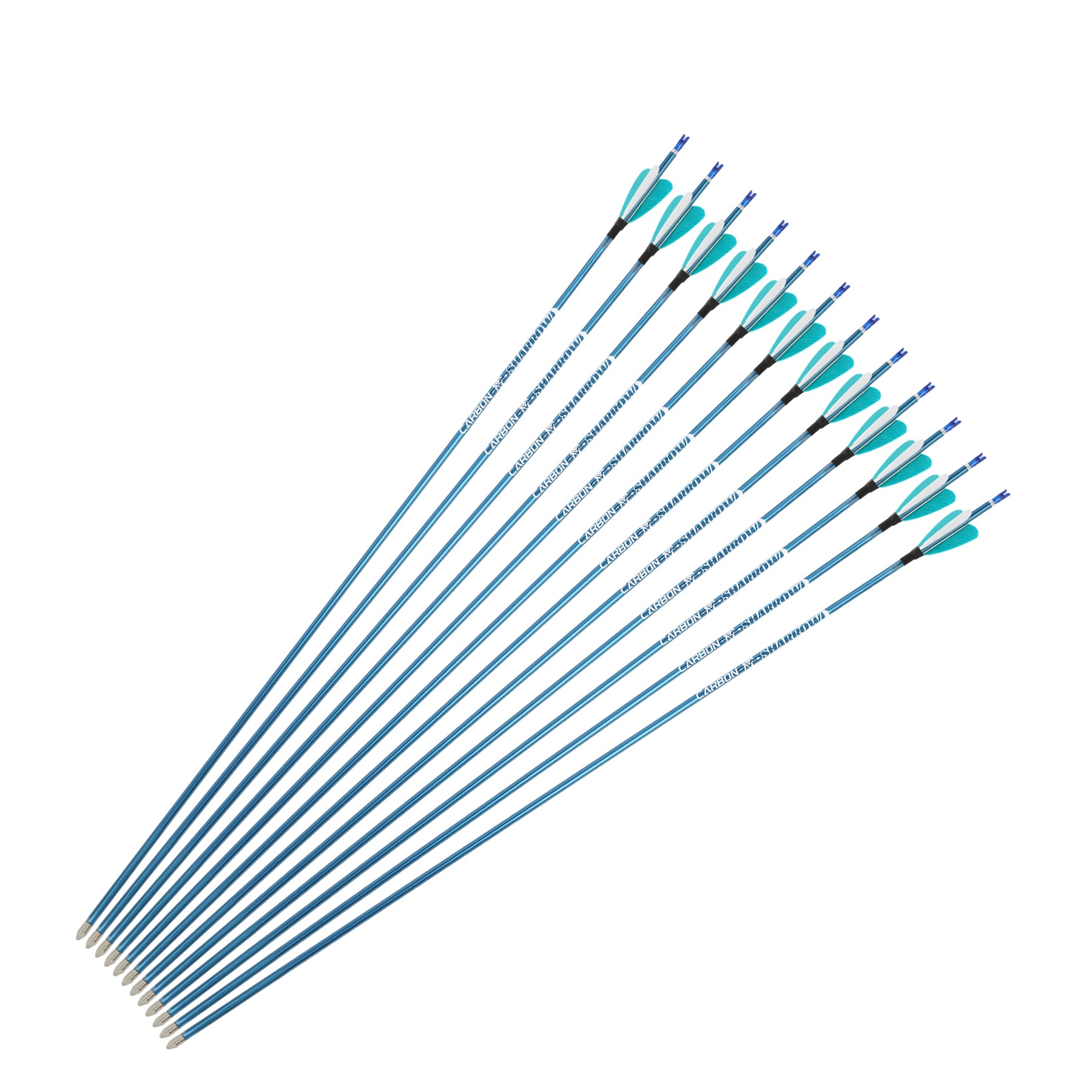 Target Arrows Pure Carbon 400-1000 Spine ±0.006" Turkey Feather 