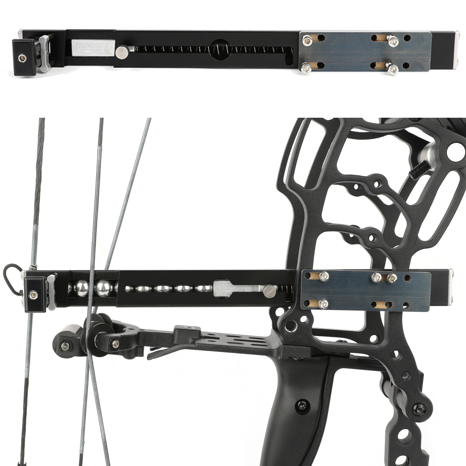 Rapid Steel Ball Shooter for Dual-Use Compound Bow 12/15mm Ball
