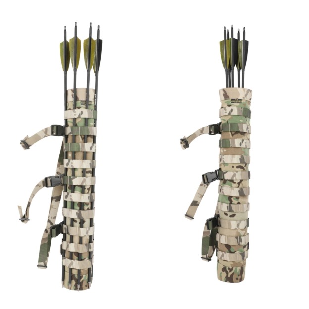 Recurve Bow Back Quiver Adjustable Hunting Arrow Holder