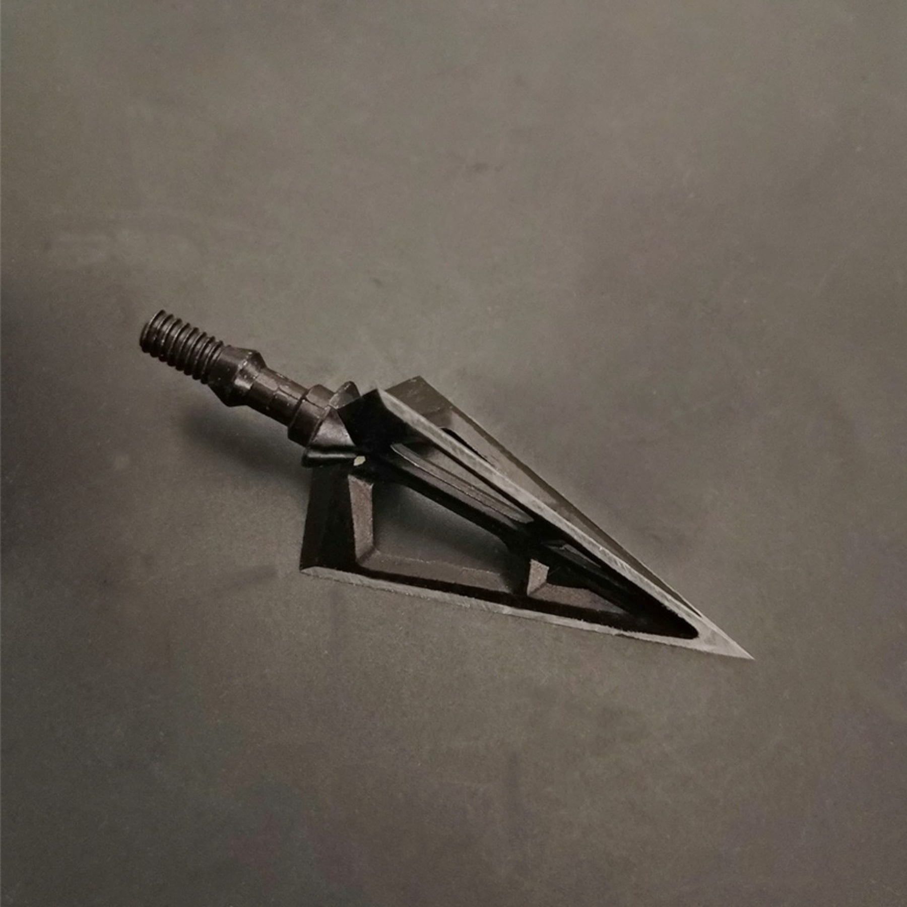 3-Blade Fixed Arrowheads Aluminum Arrowheads for Hunting & Target Shooting