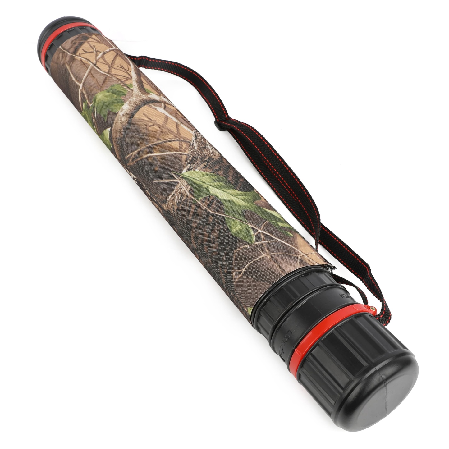 Archery Arrow Tube Quiver 63–105cm Adjustable Back Bag