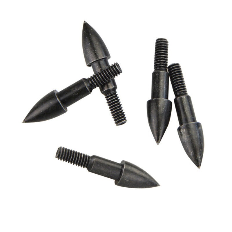 Bullet Arrowheads (60-100 Grains) Brass/Steel Field Points