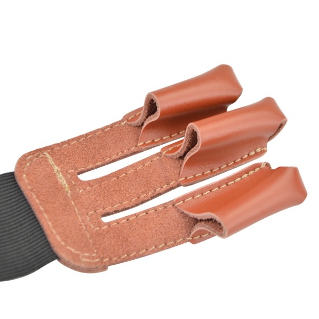 Traditional Archery Protective Gear Arm Guard Finger Tab Thumb Ring