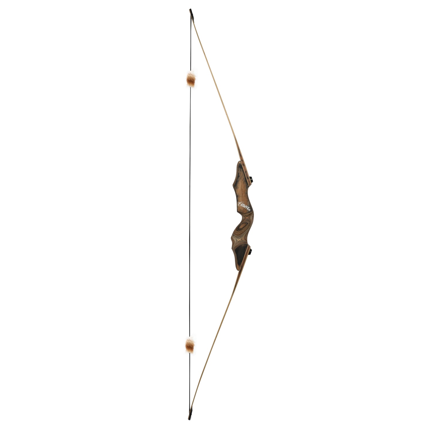 Black Hunter Longbow Hunting Set 60" 20-50lbs LH RH