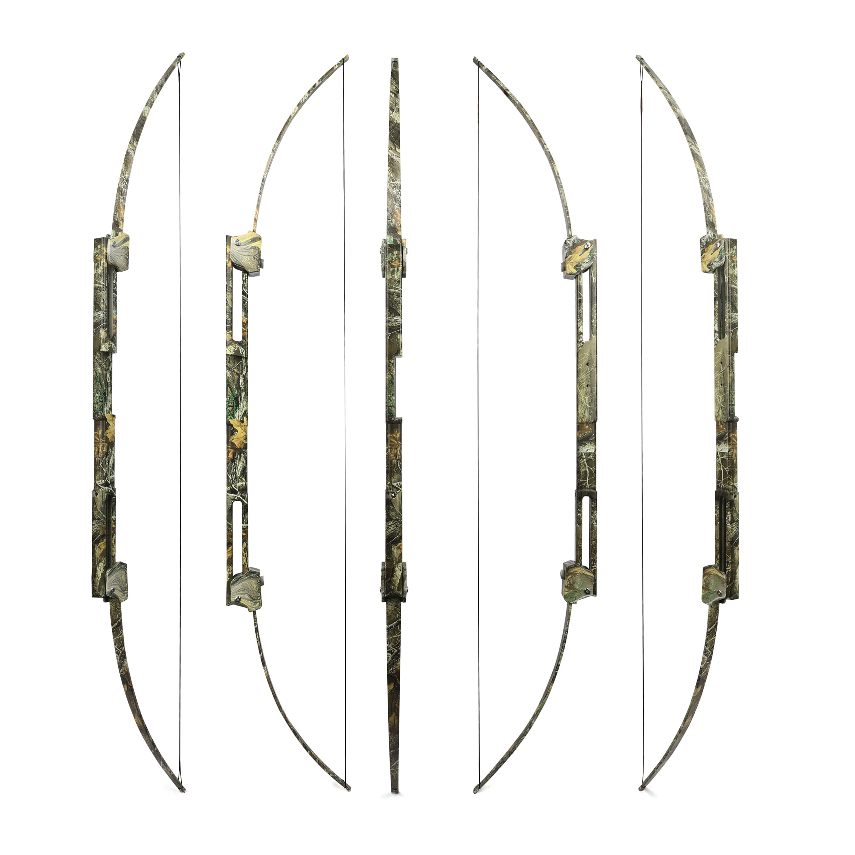 58" Folding Bow  35lbs Recurve Bow RH/LH Archery Hunting Outdoor 