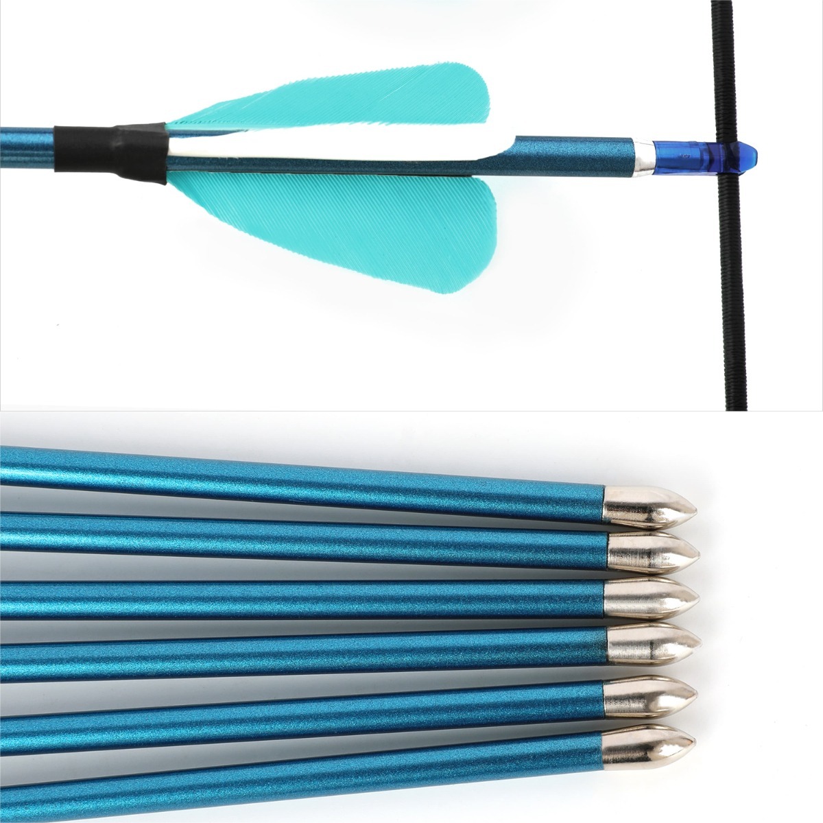 Target Arrows Pure Carbon 400-1000 Spine ±0.006" Turkey Feather 