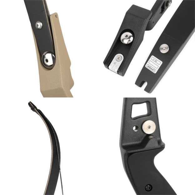 TBOW Complete ILF hunting Bow Set 62" Takedown Recurve 25-60lbs