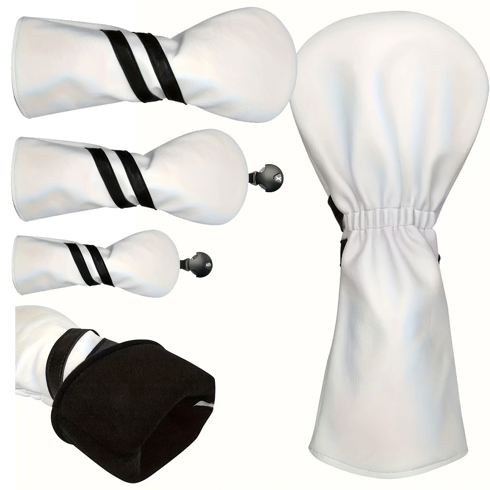 Golf Club Headcover PU Protector Gear Prevent Friction Outdoor Golf 