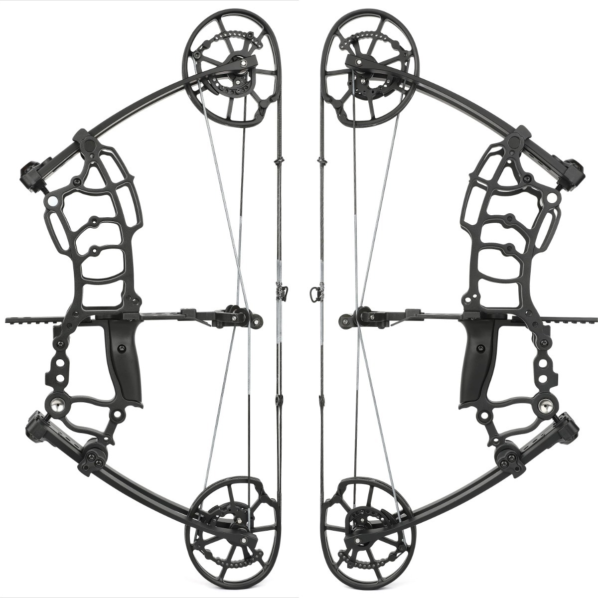 Junxing M109ka Dual-Use Compound Bow 27'' Hunting Steel Ball Arrows