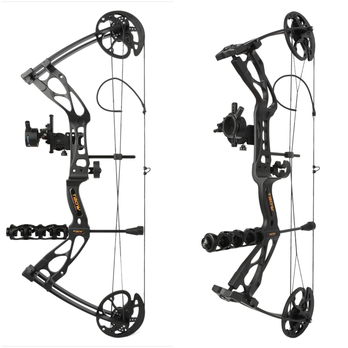 TBOW JUNXING M133 Compound Bow All-in-One Hunting Package 0-70lb