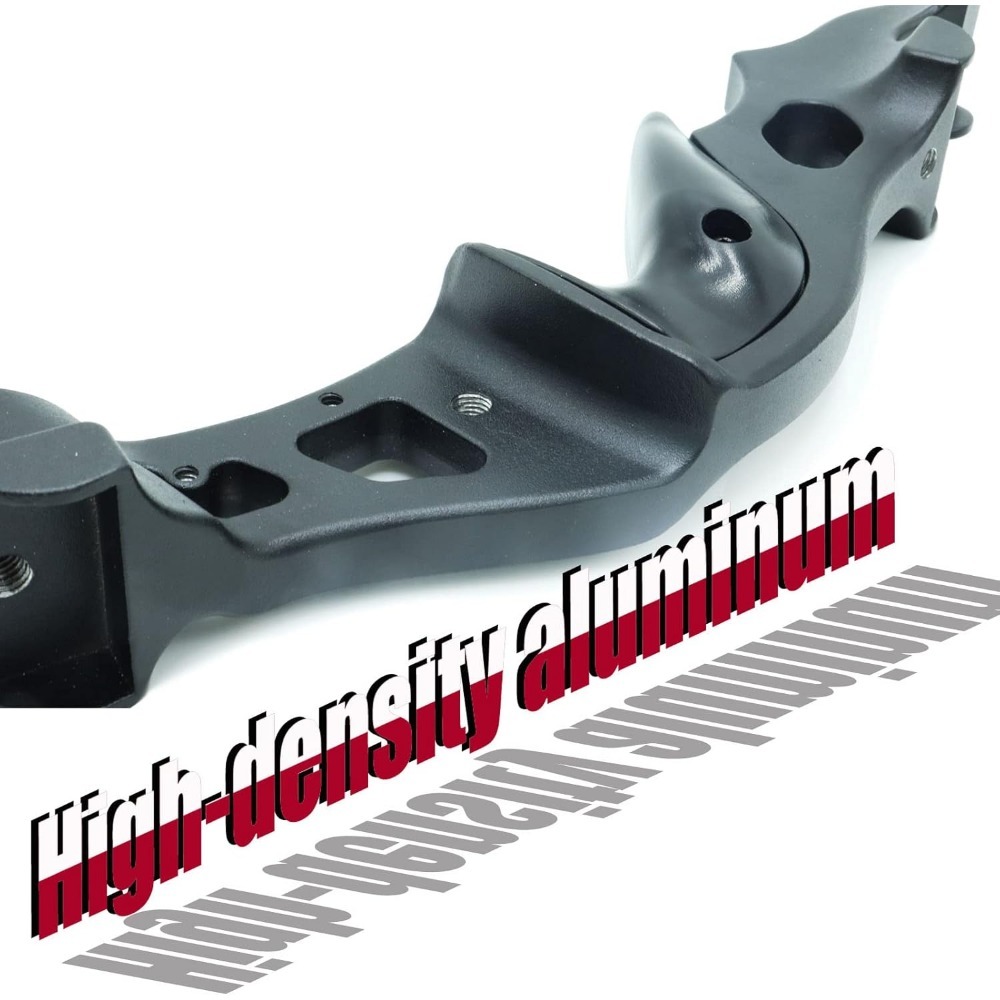 BLACK HUNTER Recurve Bow 60" 20-55 lbs for Hunting Target Practice