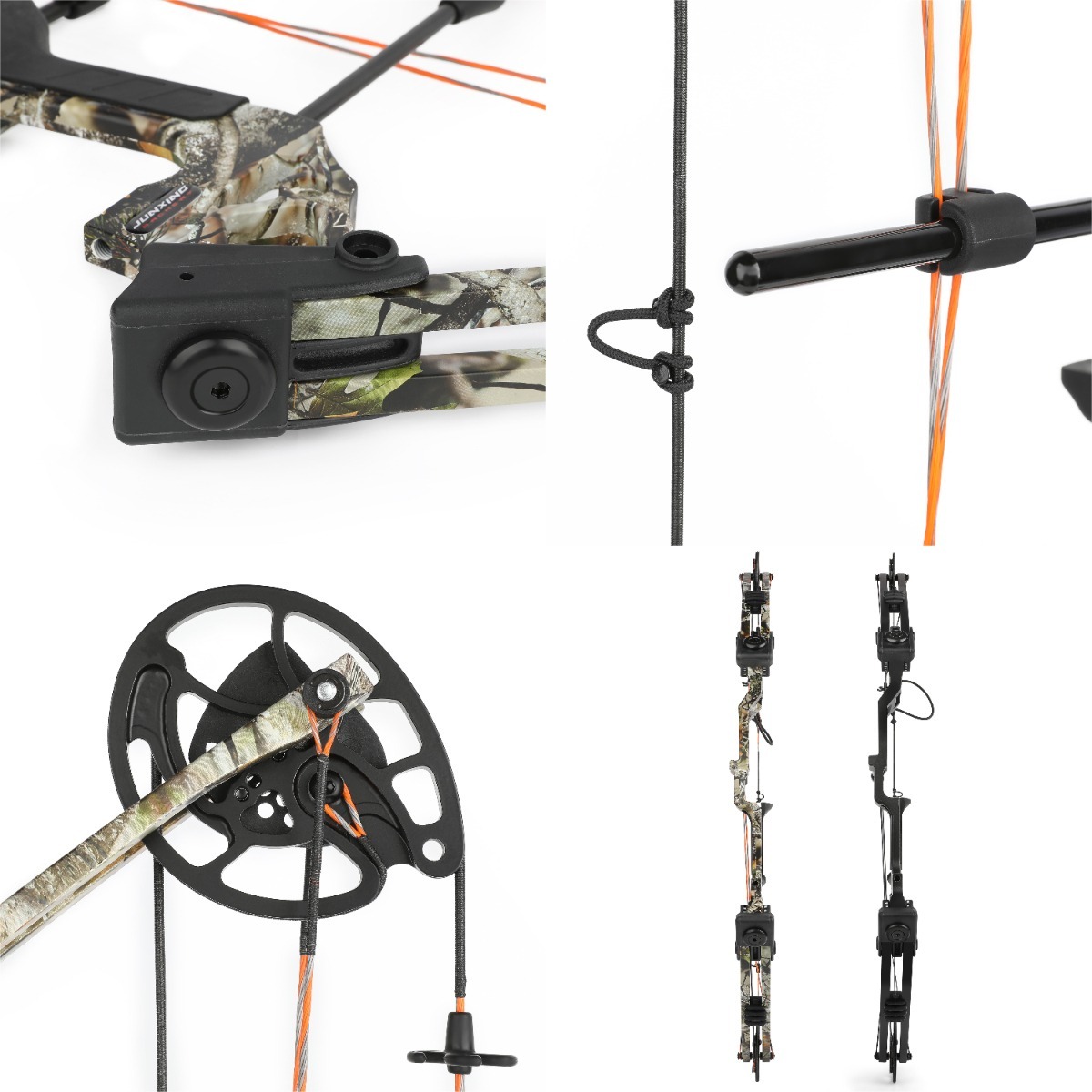 JUNXING M121A Hunting Fishing Compound Bow 0-70lbs
