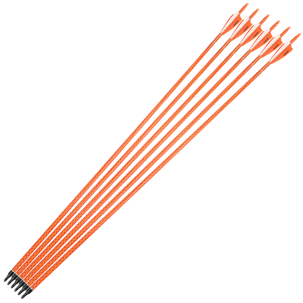 Precision Carbon Arrows 12pcs 30 in 500 Spine Archery Set