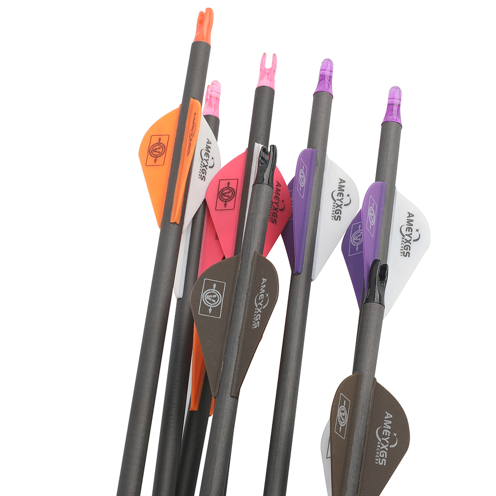 Precision Carbon Arrows 12pcs 30 in 500 Spine Set