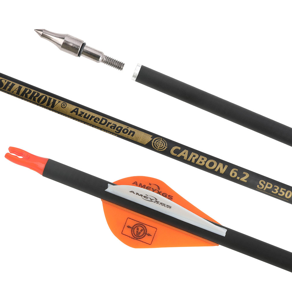 Precision Carbon Arrows 12pcs 30 in 500 Spine Set