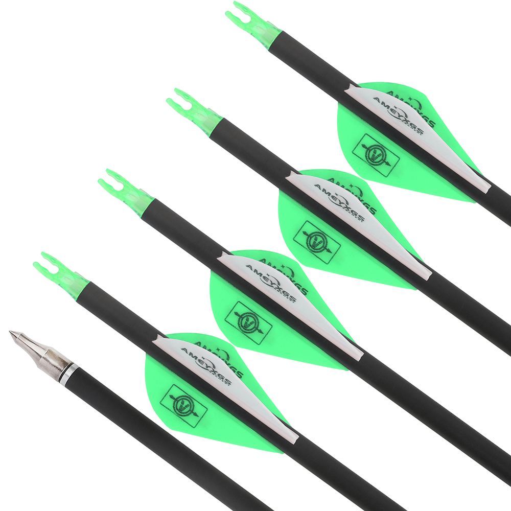 Precision Carbon Arrows 12pcs 30 in 500 Spine Set