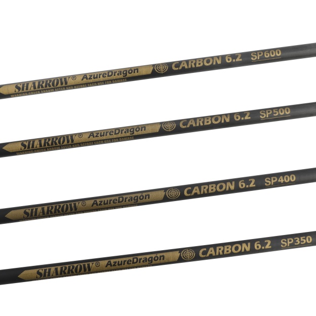Pure Carbon Arrows Spine 500  30" Shaft Vanes 6.2mm Hunting