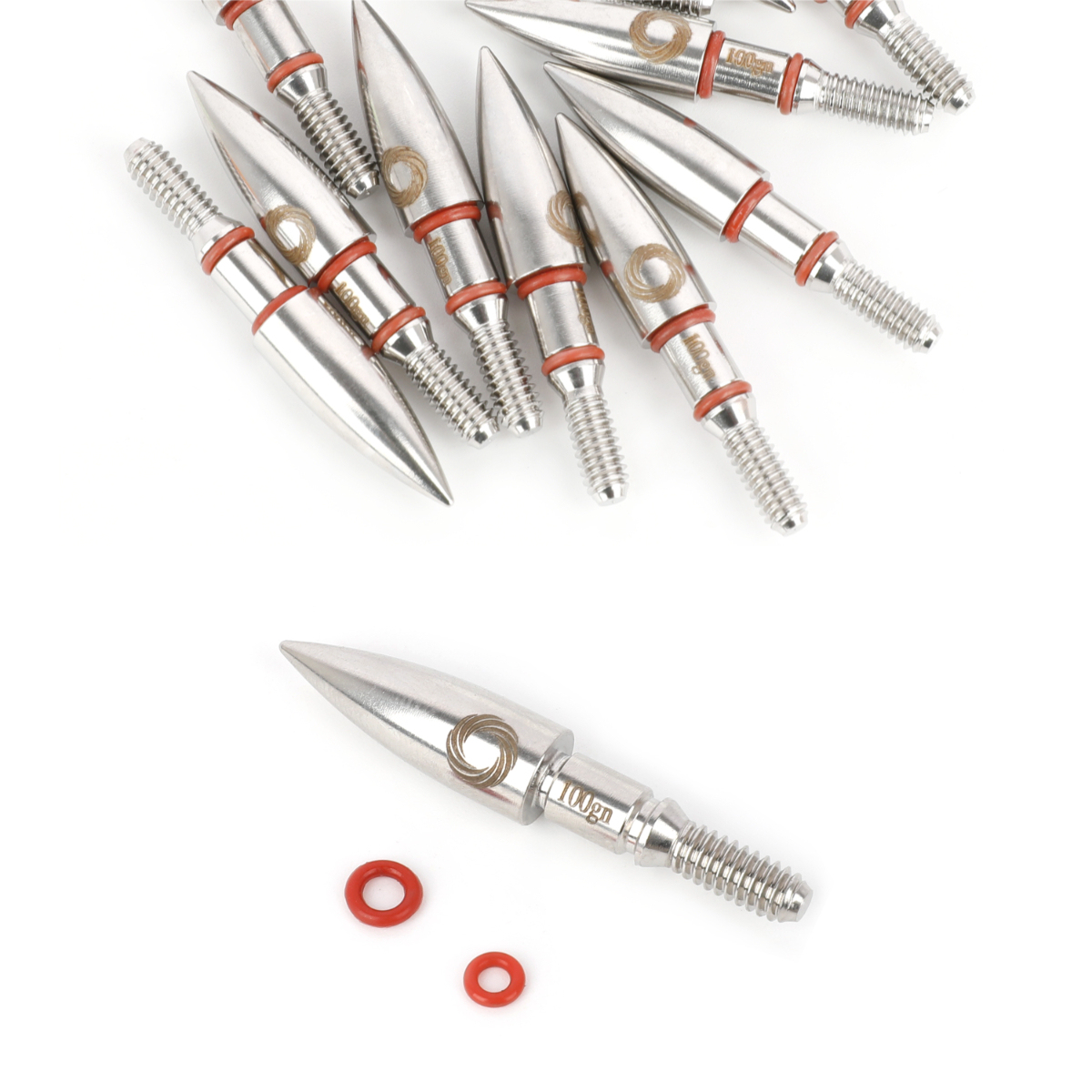 Target Arrowheads Tips Alloy 100 Grain 6.2mm