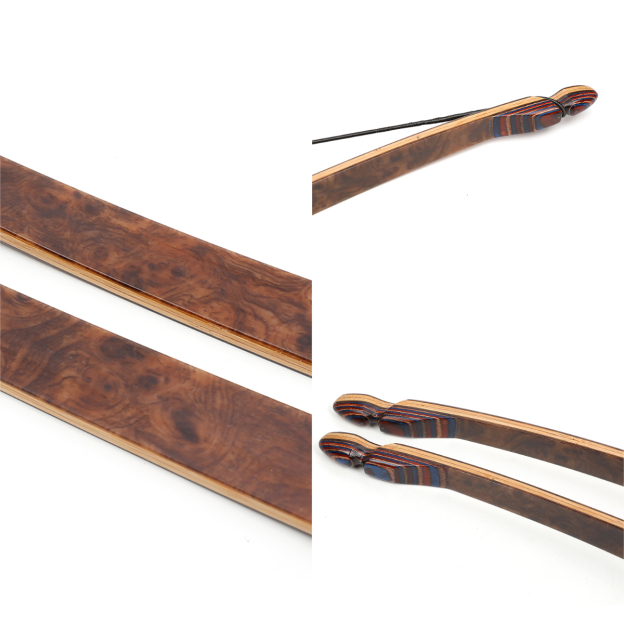 Traditional Takedown Triangle Bow LH RH 60" 20-55 lbs