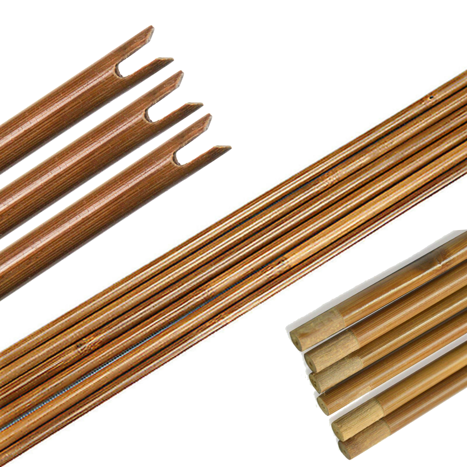 Bamboo Arrow Shafts Traditional Archery DIY Crafting 7mm 8mm 9mm 10mm