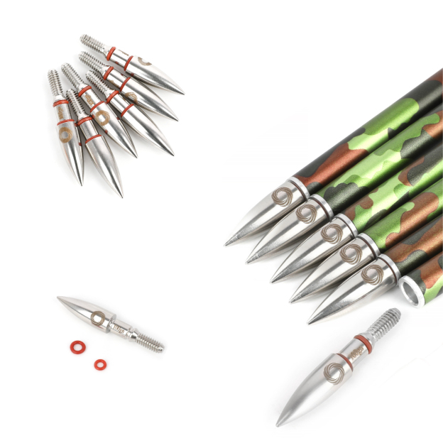 Target Arrowheads Tips Alloy 100 Grain 6.2mm