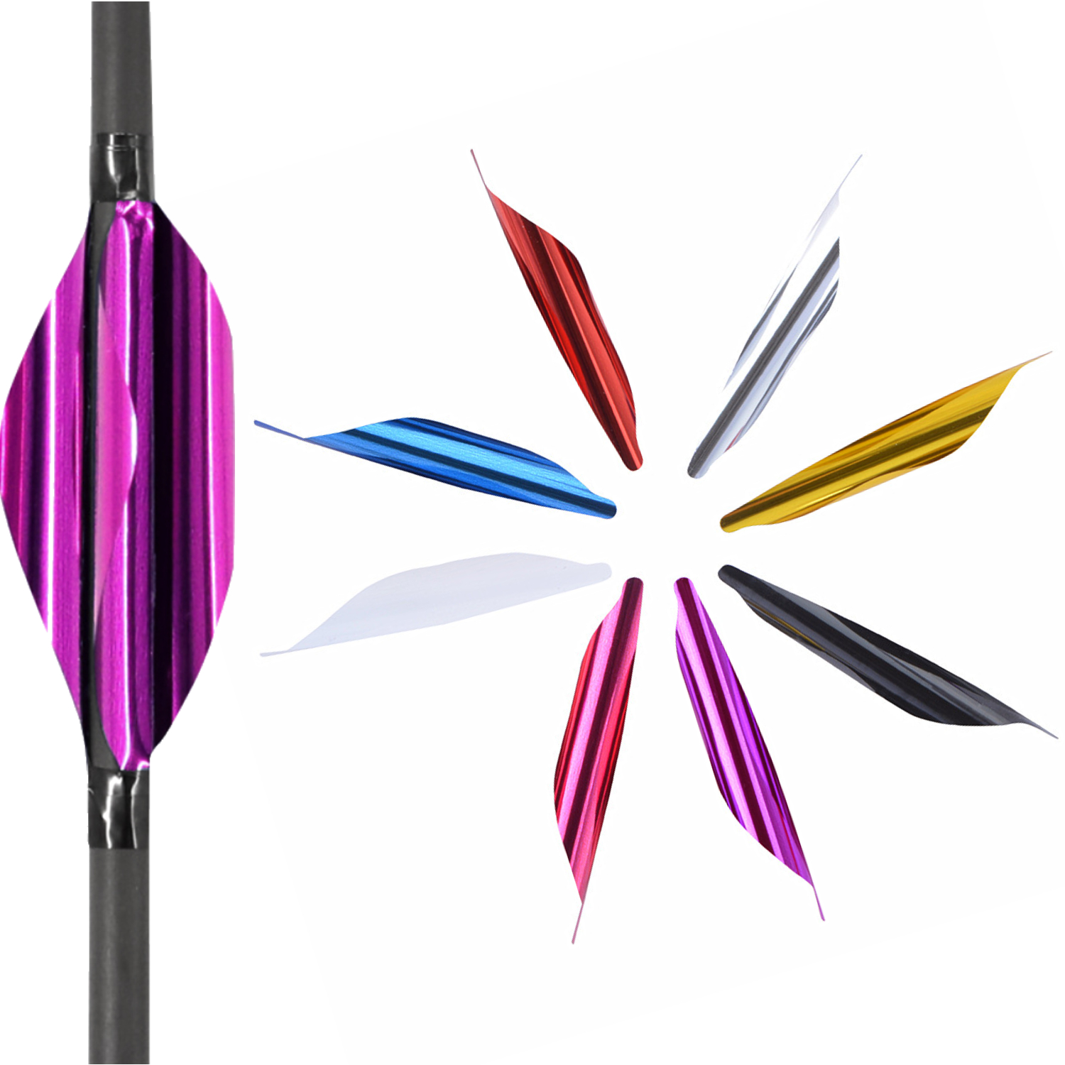 Spin-Wing Vanes Arrow Feather Archery DIY Right Fletchs