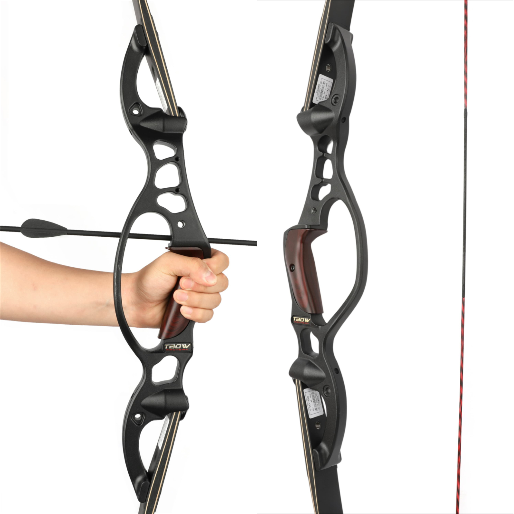 TBOW Takedown Recurve Bow and Arrows Set 64" FORMULA