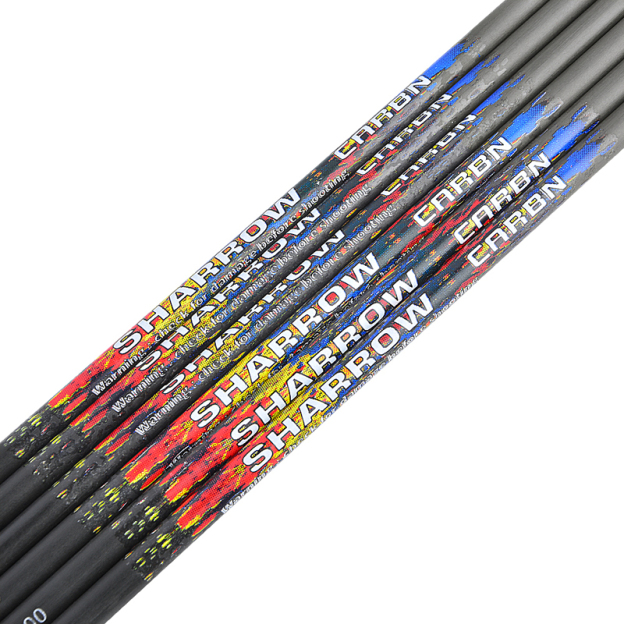 Pure Carbon Fletched Arrows Hunting SP250-600 6.2mm 31"