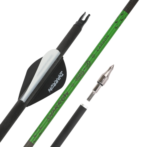 Pure Carbon Archery Arrows 30" SP300-800 for Compound/Recurve
