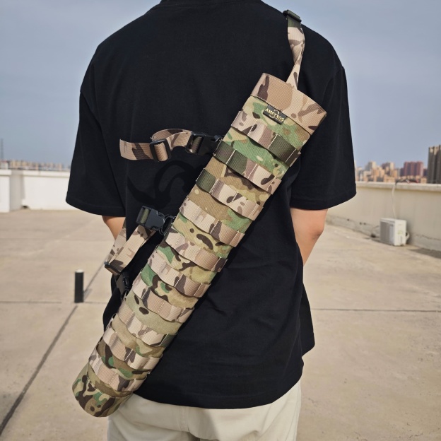 Recurve Bow Back Quiver Adjustable Hunting Arrow Holder