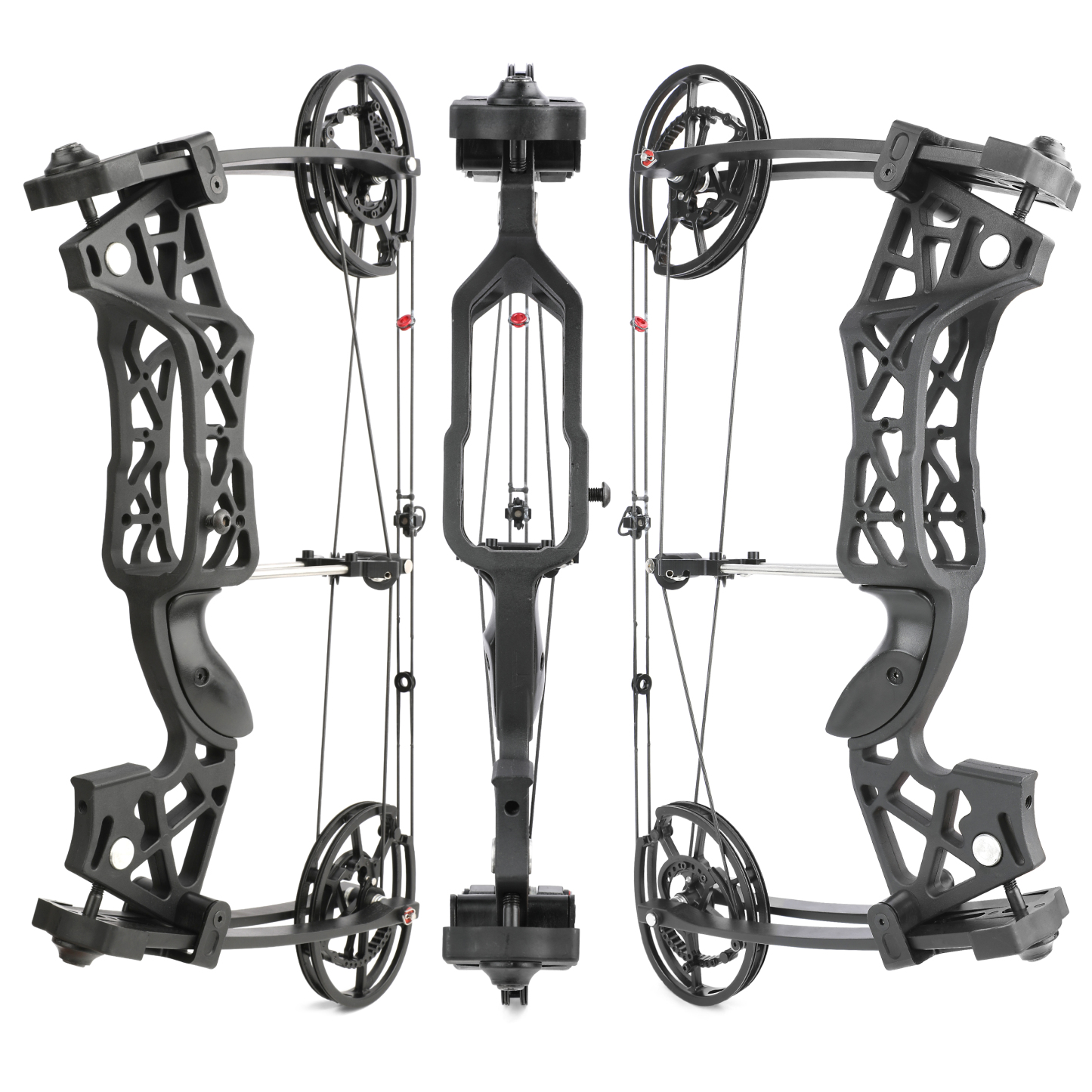 Compound Bow Dual-use Steel Ball Arrows Archery Hunting Fishing RH LH
