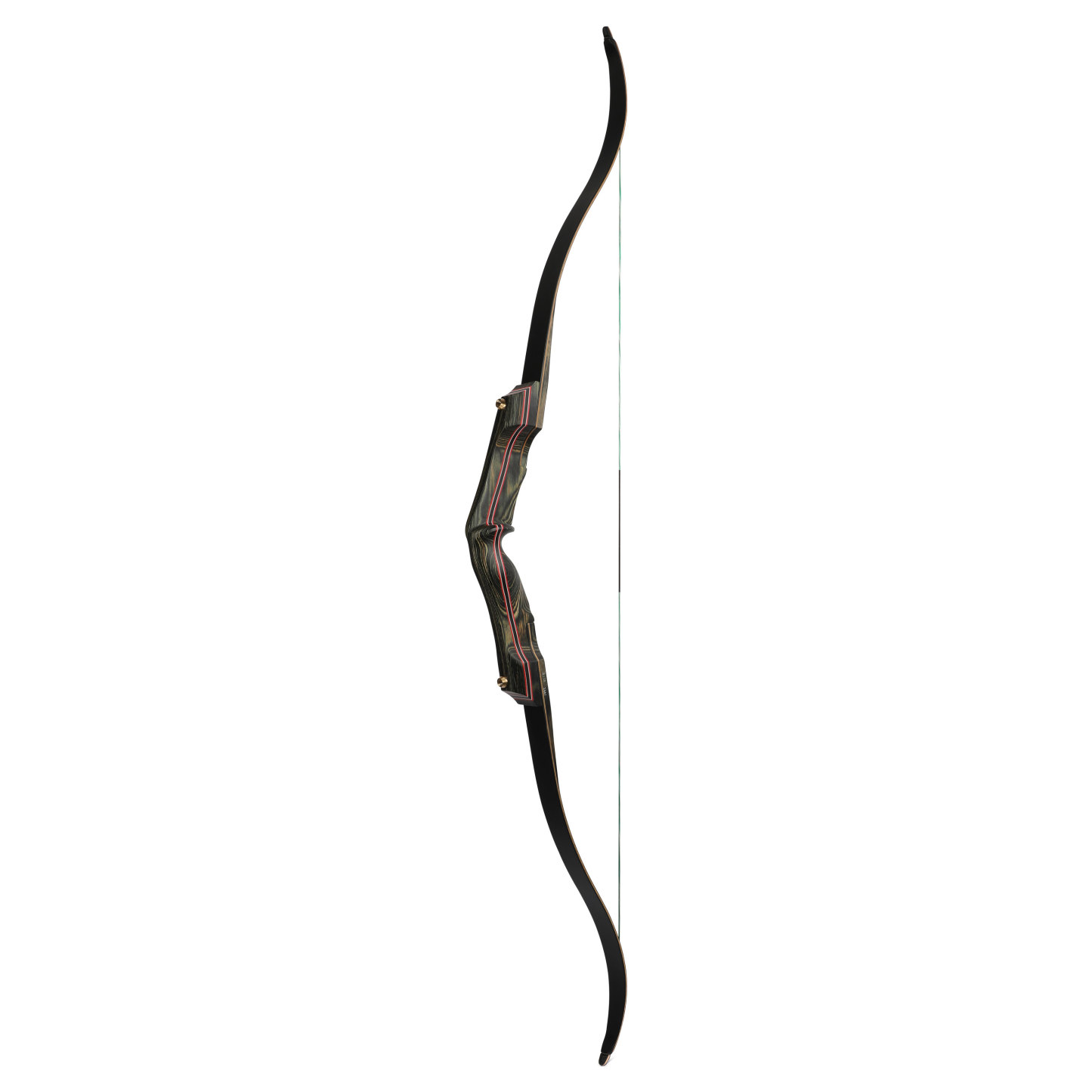 62" Takedown Recurve Bow 30-60lbs Wooden Riser American Hunting