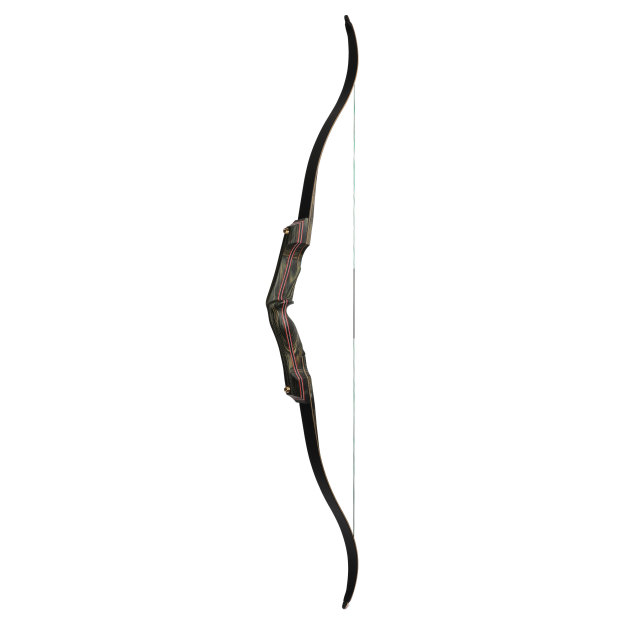 62" Takedown Recurve Bow 30-60lbs Wooden Riser American Hunting