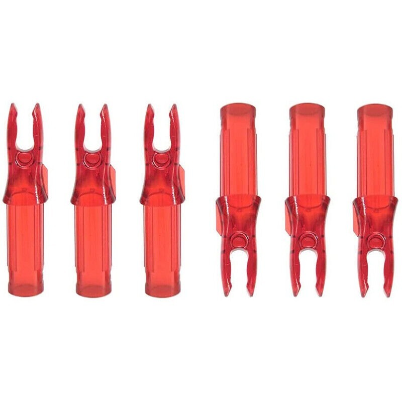 Insert Nocks ID6.2mm Arrow Shaft Tails DIY Archery Target