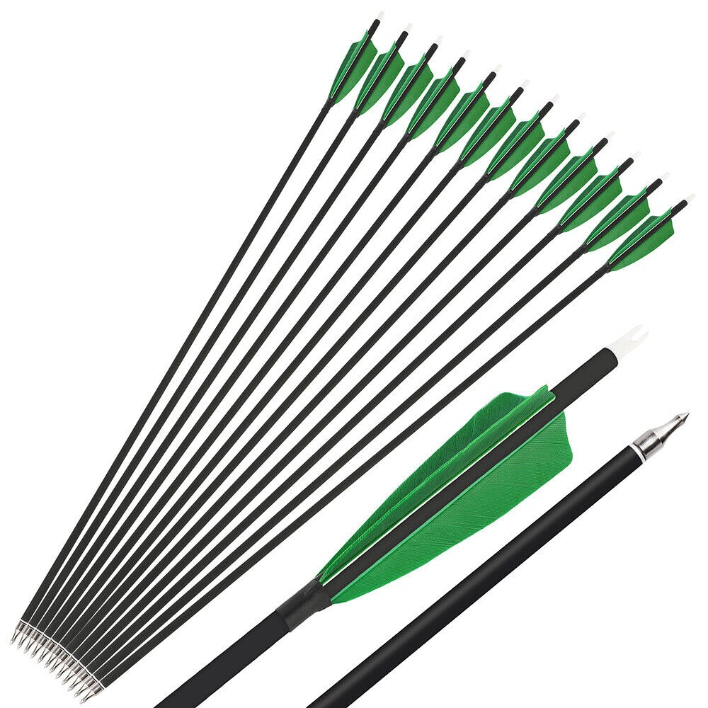 Carbon Arrows Turkey Feather Spine 500 Archery Hunting Practice