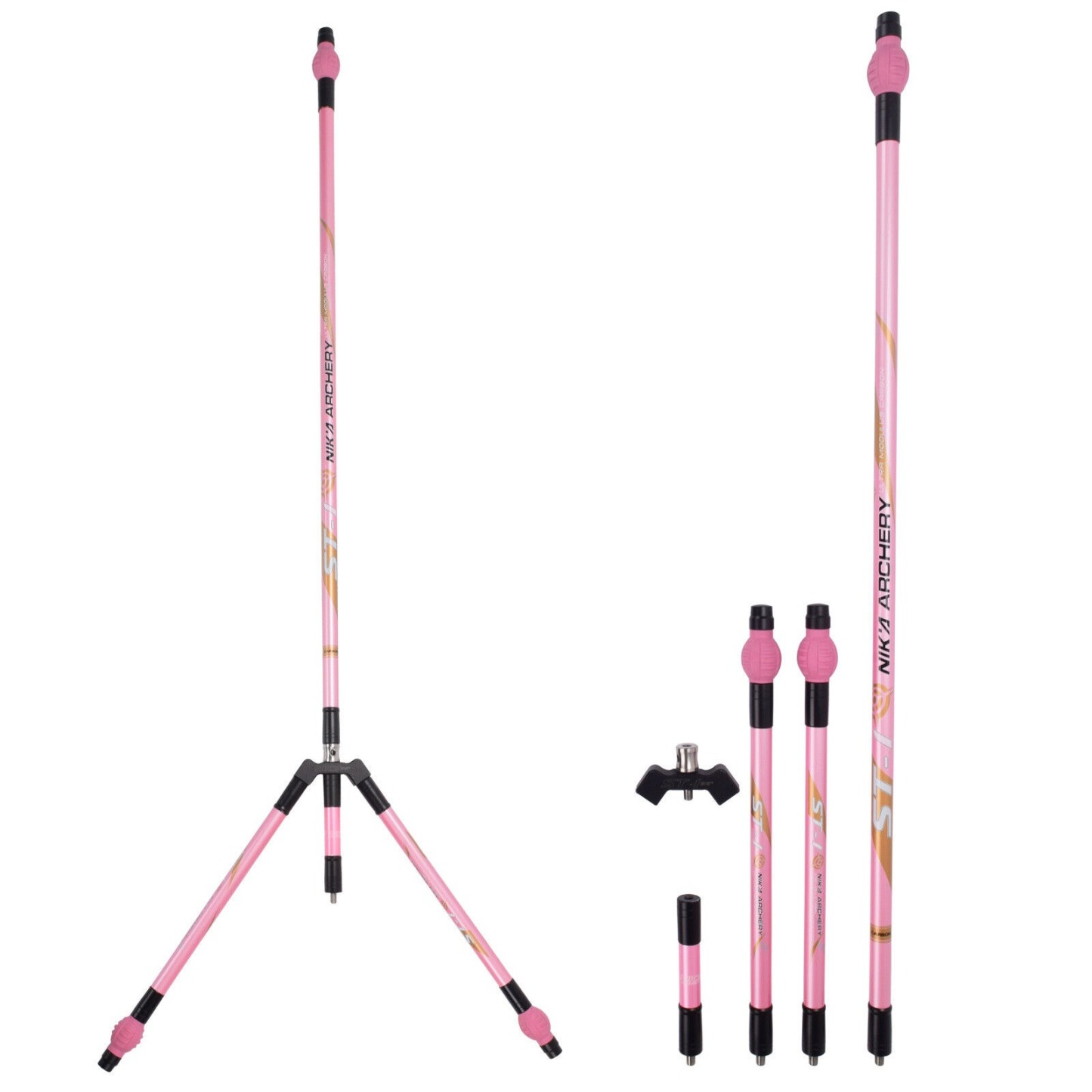 NIKA ST-1 Carbon Stabilizer Set 3K Compound Recurve Bow