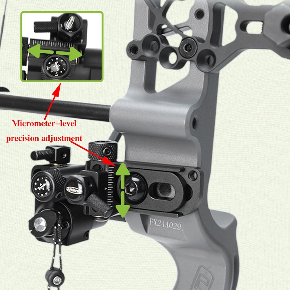 LWANO Compound Bow Arrow Rest Drop Away 4-Way Adjustable
