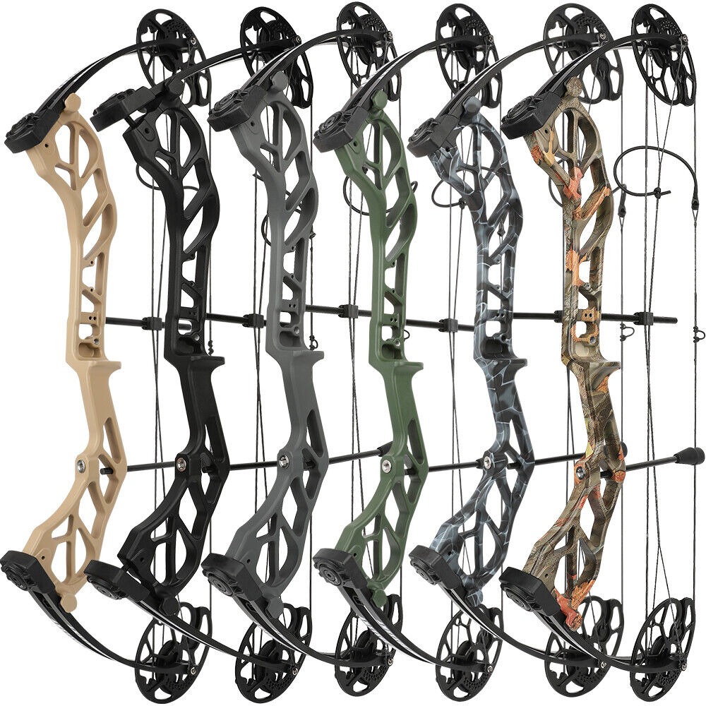E-8 Compound Bow and Arrow Full Set 19-70 Lbs Adult Hunting Target Bow