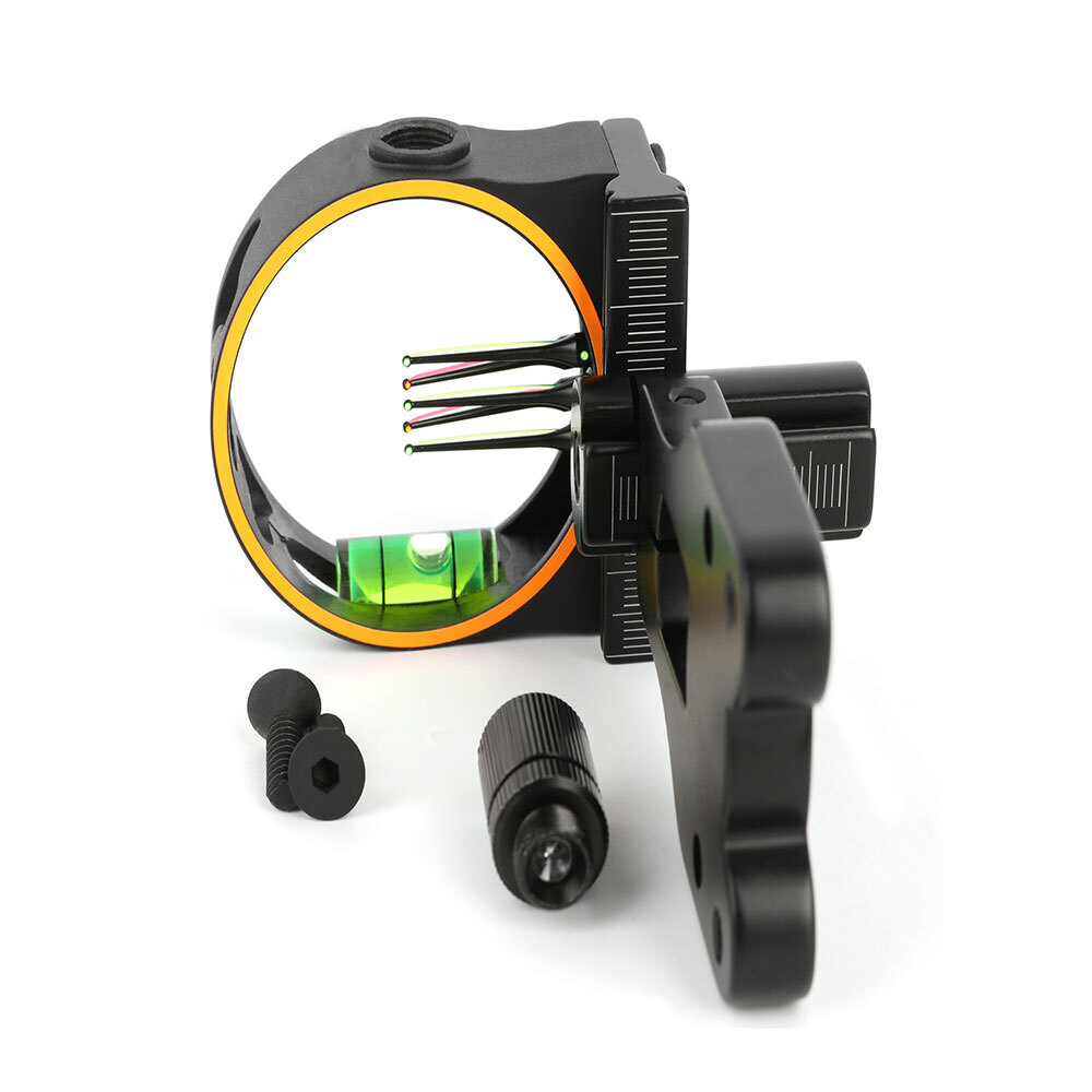 5-Pin Compound Bow Sight Entry-Level Hunting & Target Shooting