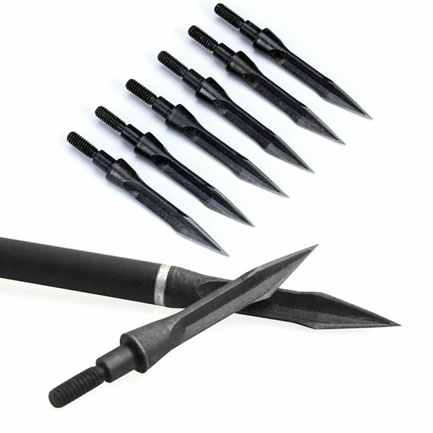 Carbon Steel Broadheads 112 Grain Professional Hunting Points