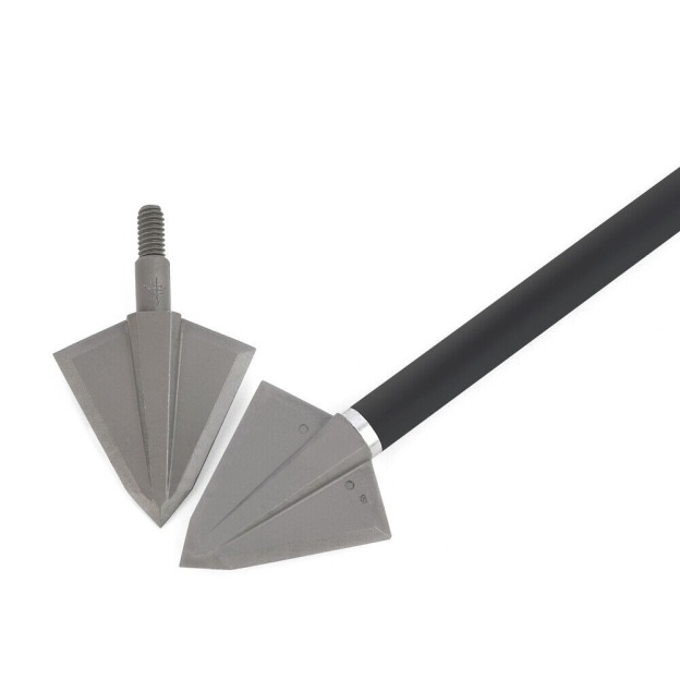 Hunting Arrowheads 150gr Blade Broadhead Archery Screw Points 