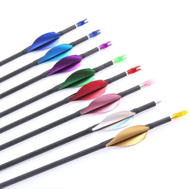 Pandarus Arrow Spin Vanes 1.75" 2" Spiral Feather