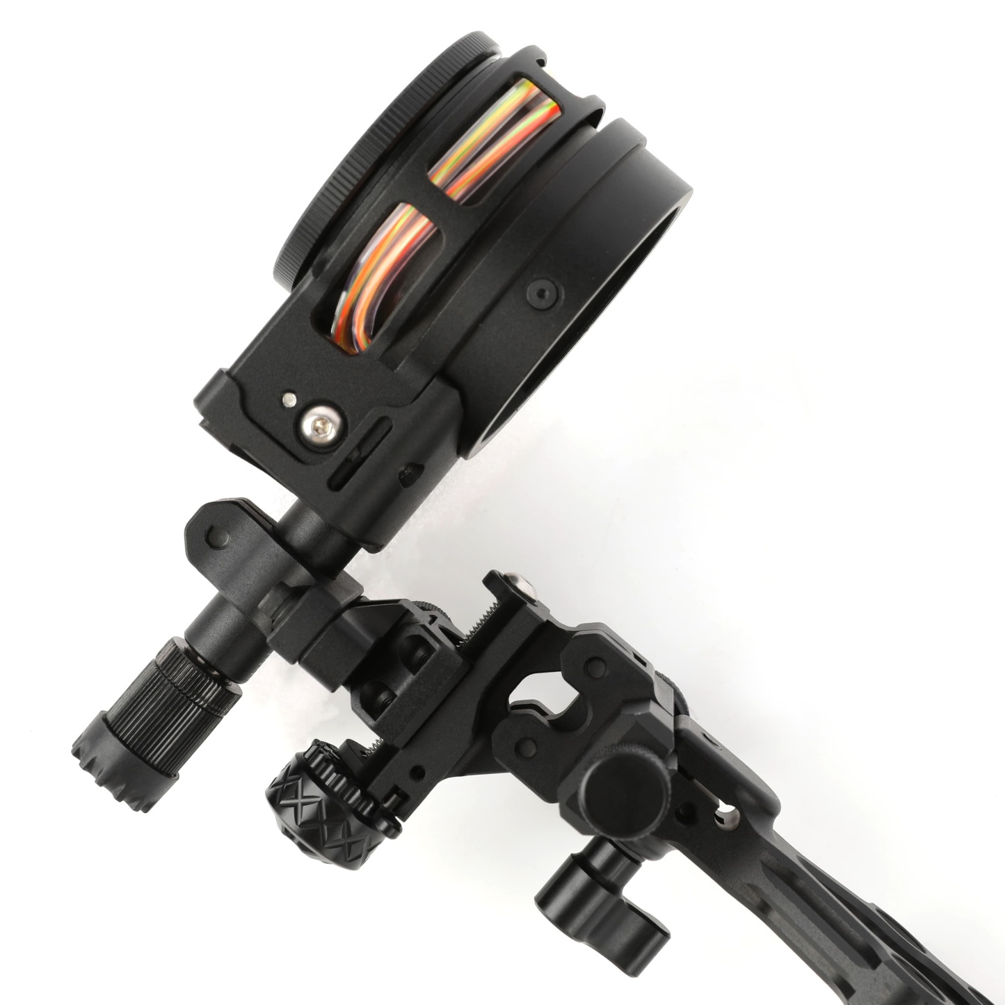 Topoint TX1550 Micro Adjustable Compound Bow Sight 5-Pin CNC Hunting