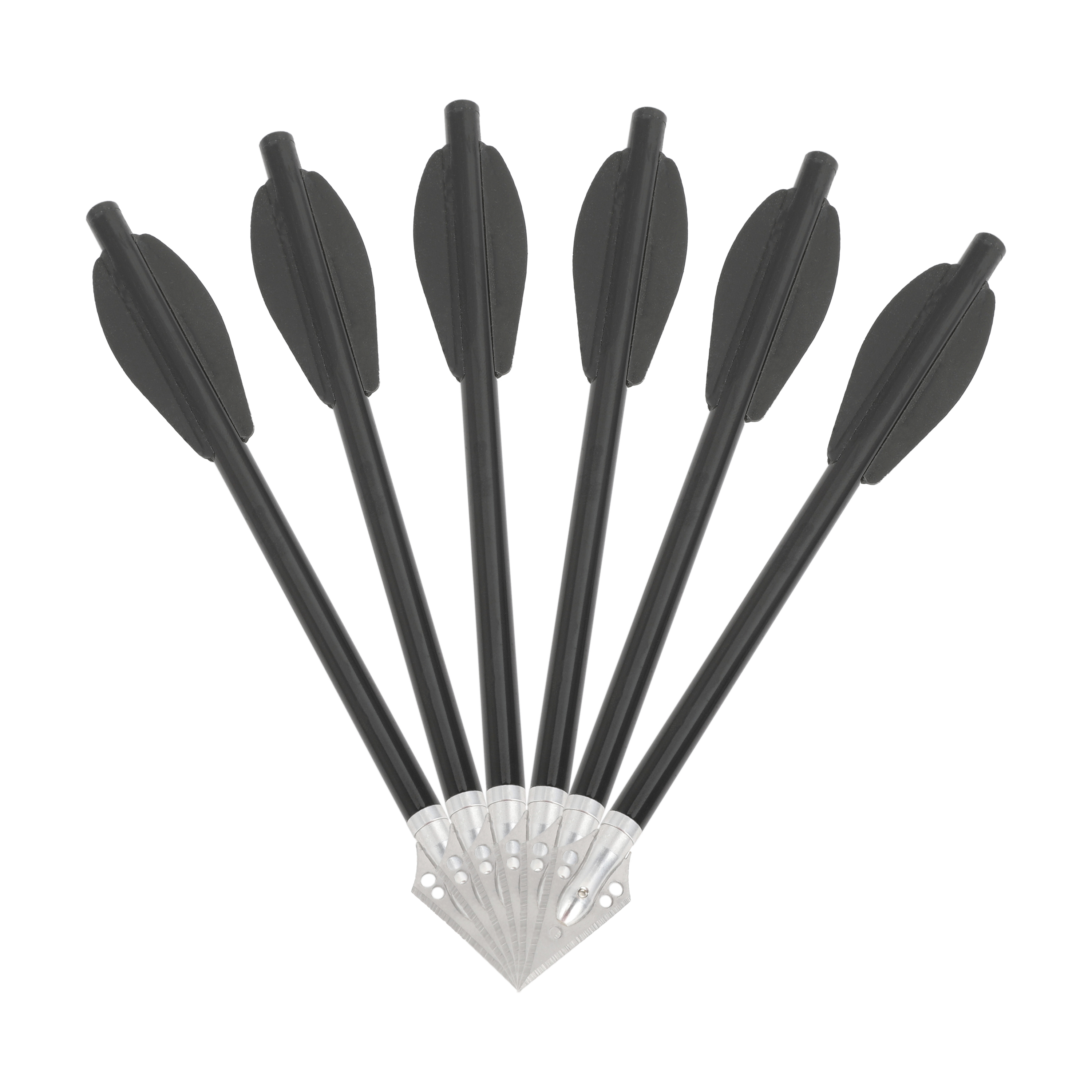 WOLFMAN Arrow Bolts Aluminum Arrow Screw Arrowhead Archery Target