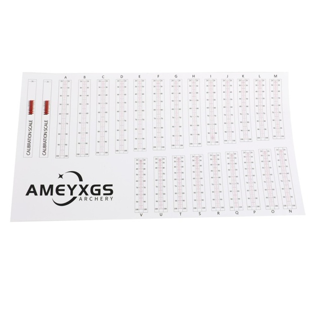 Archery Sight Tape Extended Range for Target Practice 10pcs