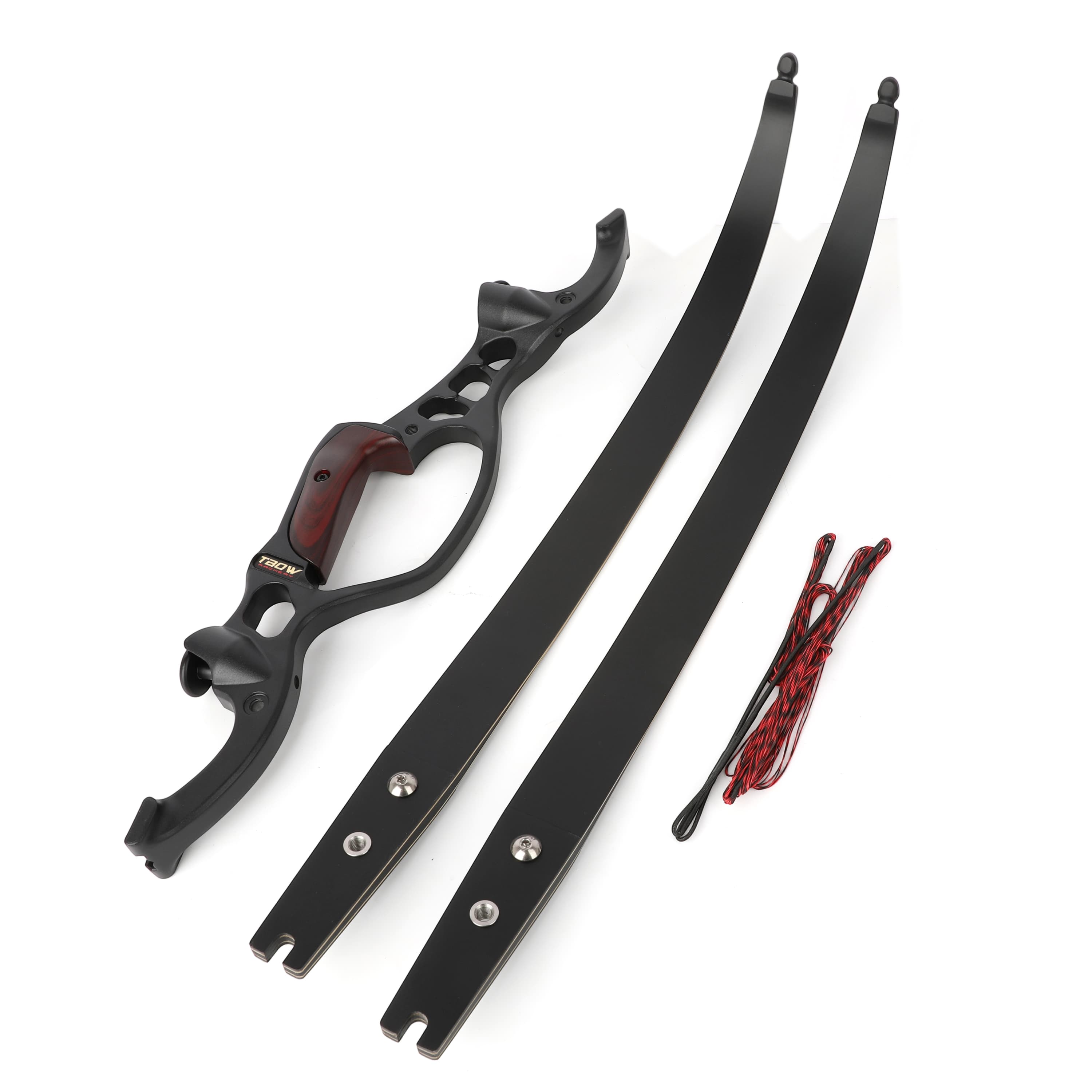 thumbnail image 2 of Sososhoot 30lb Handmade Traditional Mongolian Recurve Bow Set With 12 Fiberglass Arrows 2 of 5