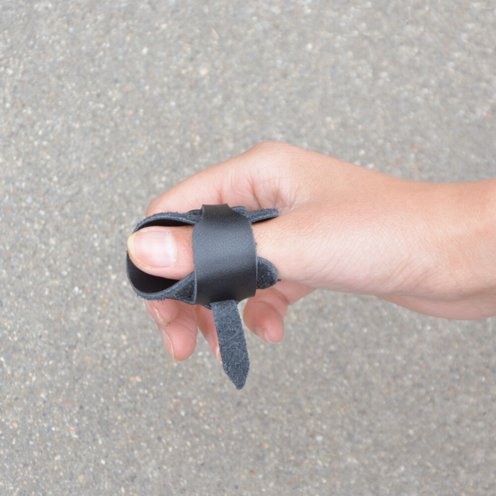 Sheepskin Leather Finger Tab for Traditional & Recurve Archery