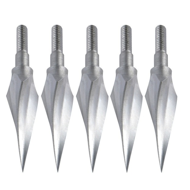 Archery Arrowheads Traditional Broadhead Screw Points Tips Hunting