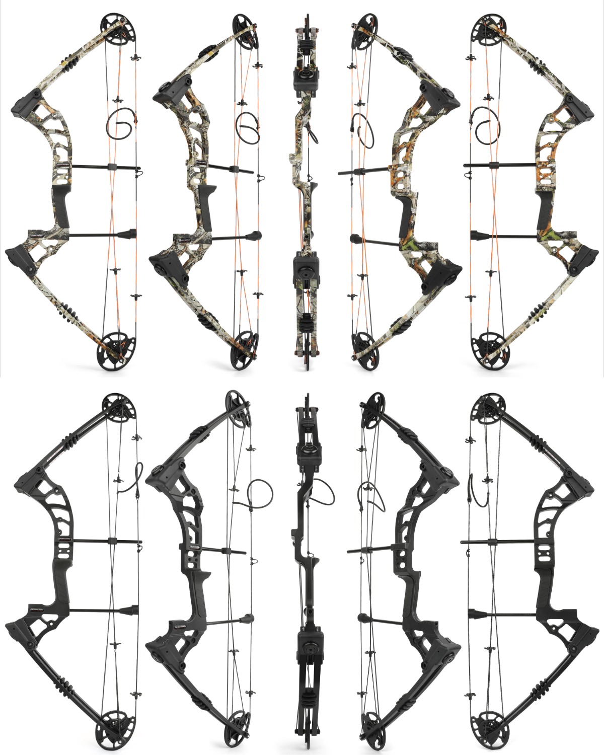JUNXING M121A Hunting Fishing Compound Bow 0-70lbs